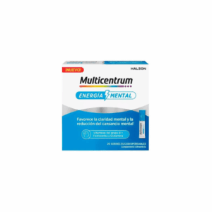 MULTICENTRUM ENERGÍA MENTAL 20 SOBRES BUCODISPESABLES