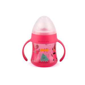 SUAVINEX BIBERÓN PP ENTRENA ASAS SILICONA 150 ML.+4 MESES