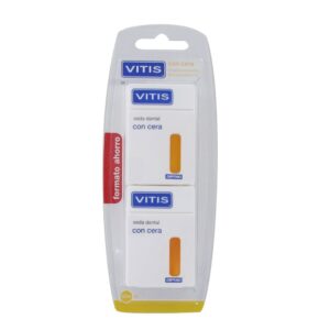VITIS DUPLO SEDA DENTAL CON CERA 50 M 2 Ud.
