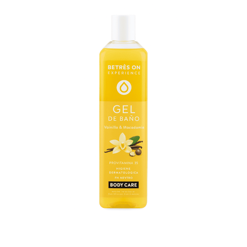 BETRES ON GEL DE BAÑO VAINILLA Y MACADAMIA 750 ML