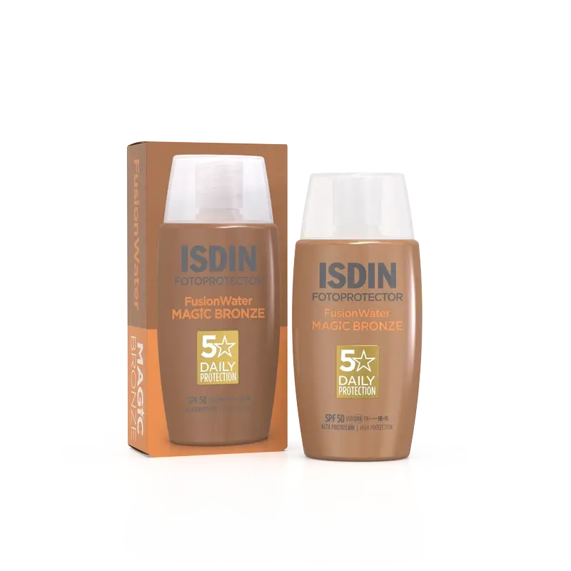 FOTOPROTECTOR ISDIN SPF 50 FUSIÓN WATER COLOR BRONCE 50 ML