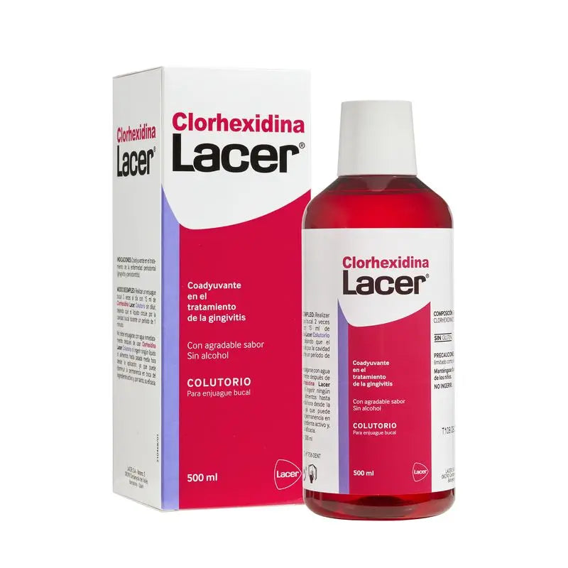 LACER CLORHEXIDINA COLUTORIO 500 ML