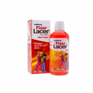 FLUOR LACER SEMANAL FRESA 0,2% COLUTORIO 100 ML